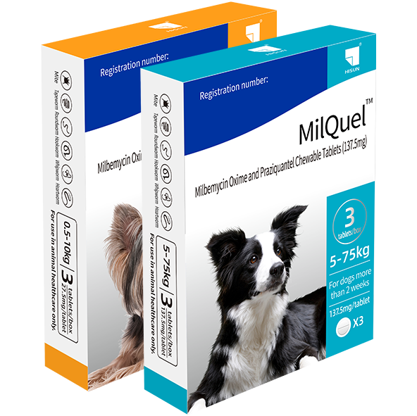 Milbemycin Oxime and Praziquantel Chewable Tablet